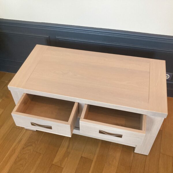 Table basse en bois massif CAMIF modèle Isabel – Image 3