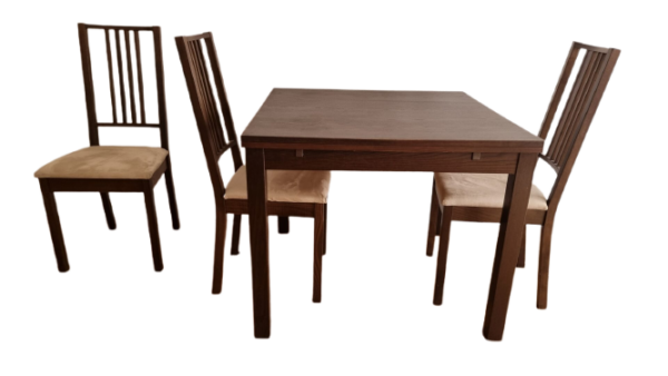 Table à manger avec rallonge