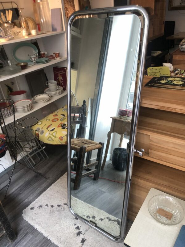 Miroir sur pied vintage – Image 2
