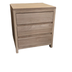 Caisson de rangement 3 tiroirs en chêne massif