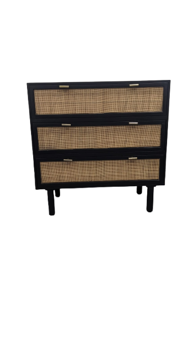 Commode manguier et cannage BLAISE