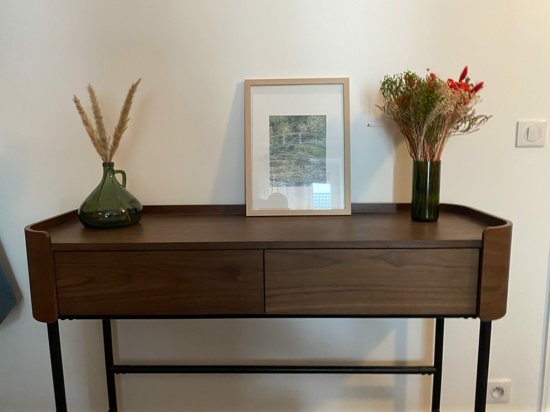 Console Jeffrey en noyer NV Gallery – Image 2