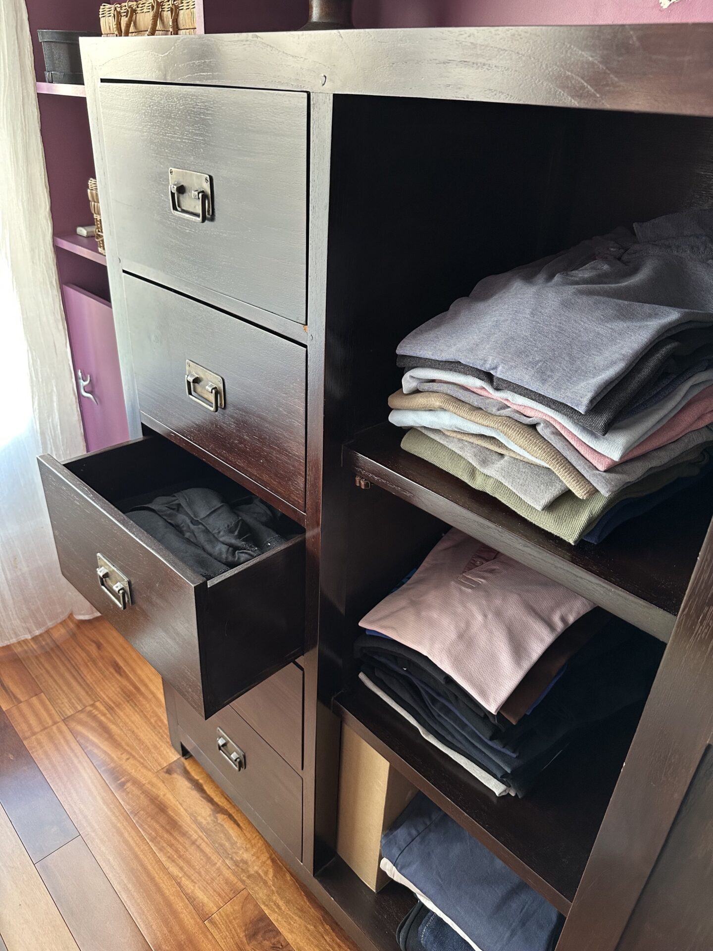 Armoire bois foncé – Image 2