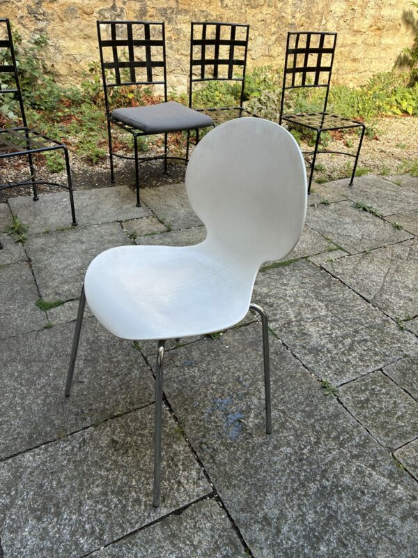 4 chaises style Fourmi GALVANO TECHNICAL – Image 4