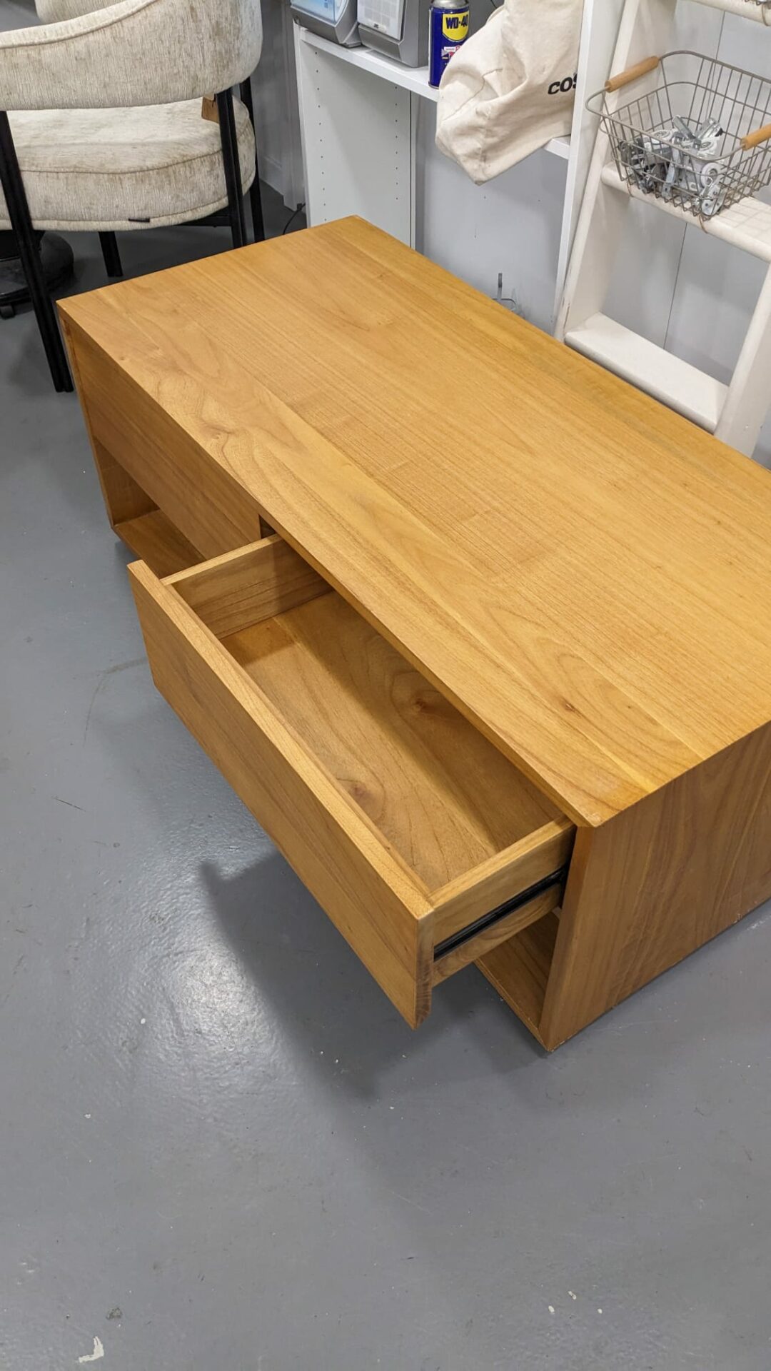 Table basse en mindi massif 120 cm – Image 5