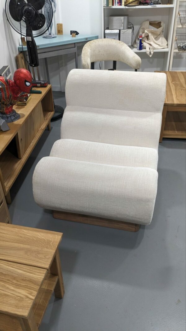 Fauteuils COSY blanc bouclette – Image 4