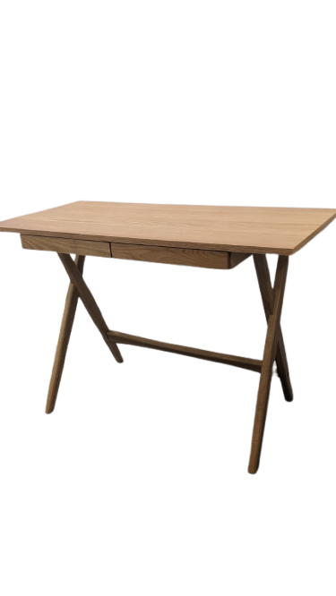 Bureau en chêne L110cm - bois clair