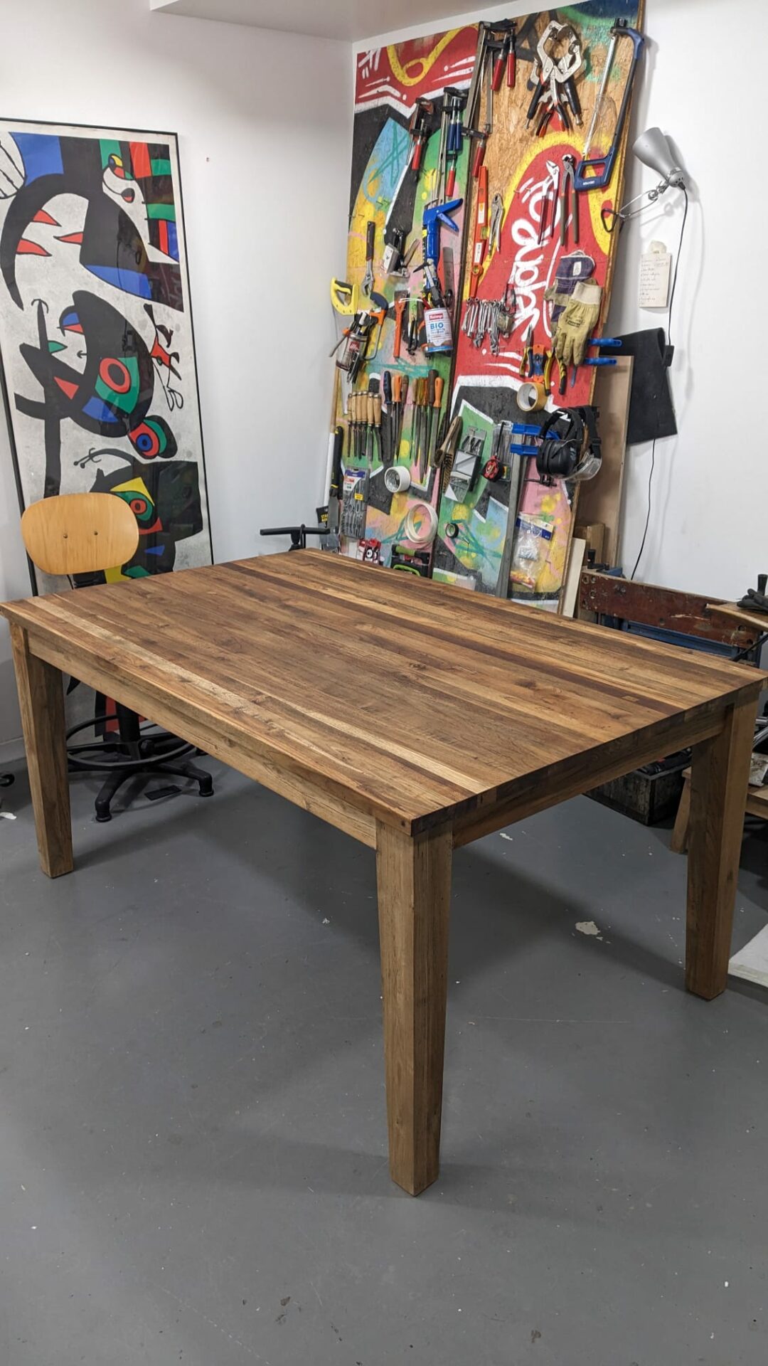 CARGO - Table en teck massif recyclé extensible 12 pers – Image 2