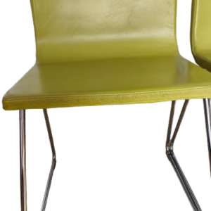 Lot de 2 chaises vintage IKEA – vert anis