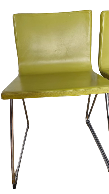 Lot de 2 chaises vintage IKEA – vert anis – Image 2
