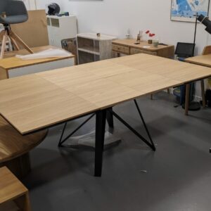 Belize – table à manger carrée extensible 4 à 8 personnes