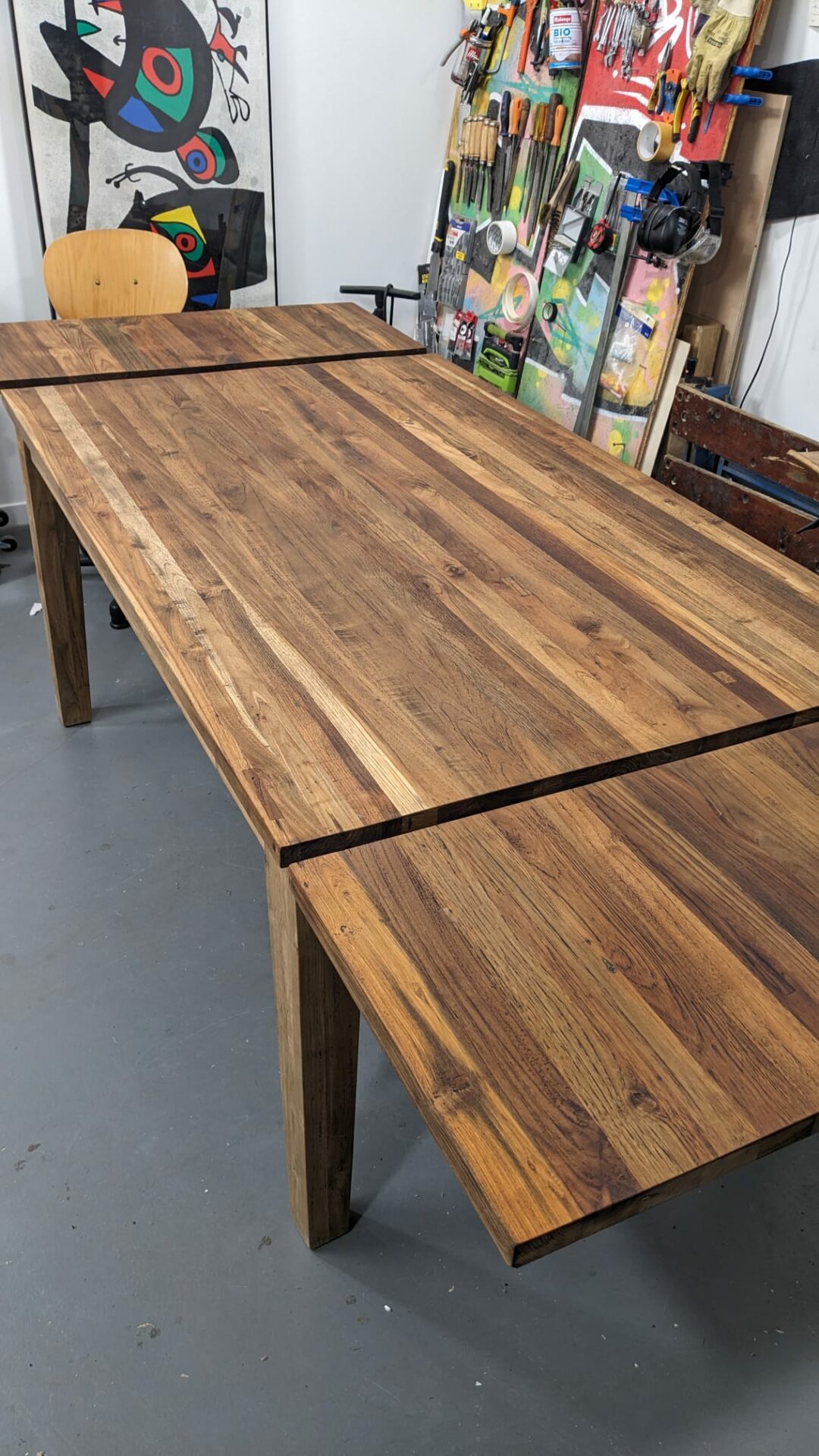 CARGO - Table en teck massif recyclé extensible 12 pers – Image 4