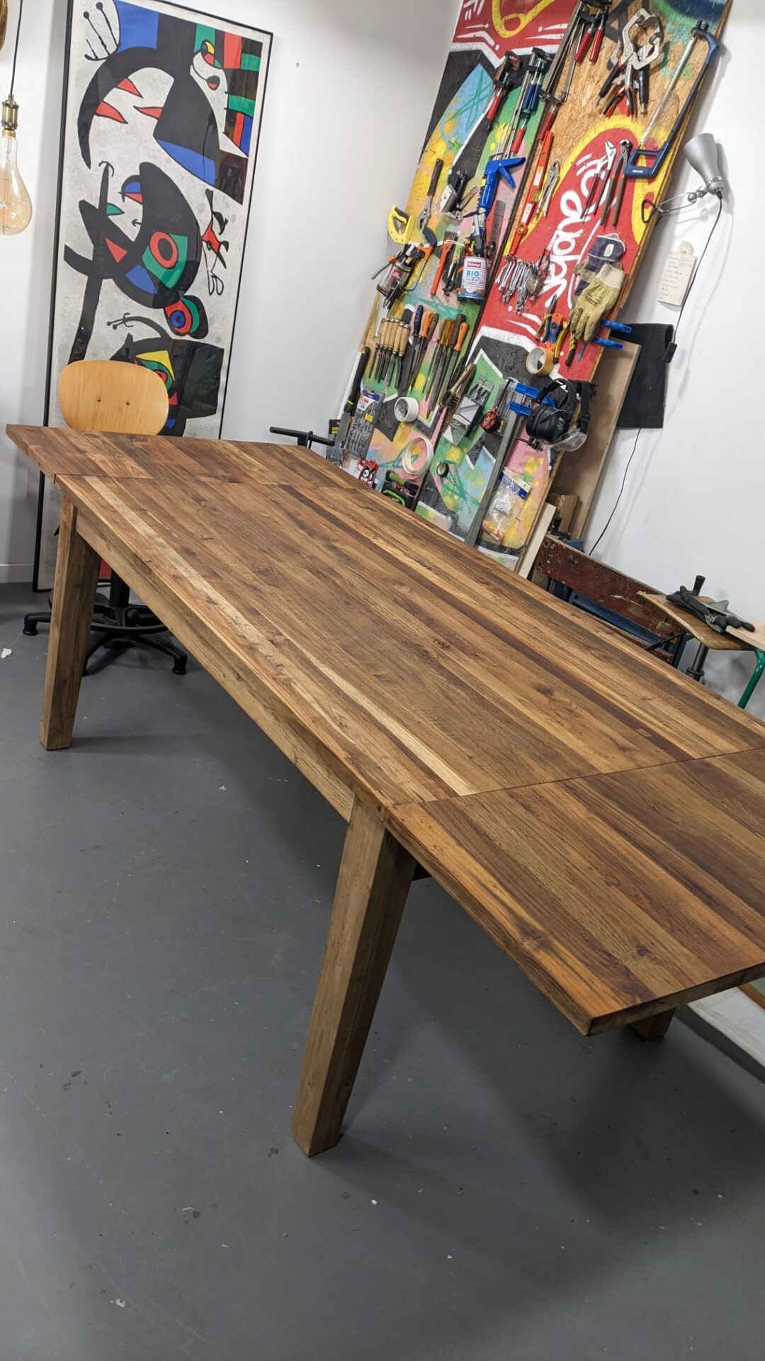 CARGO - Table en teck massif recyclé extensible 12 pers – Image 5