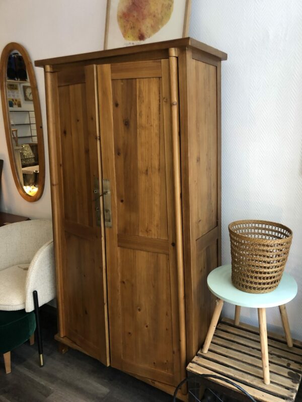 Armoire YUKI en pin massif recyclé – Image 2
