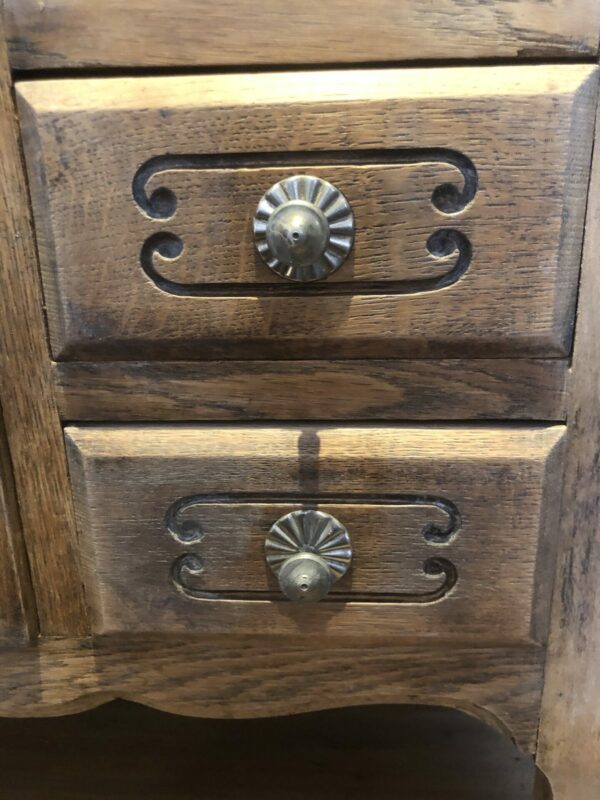 Petit meuble d’appoint bois blanchi – Image 5