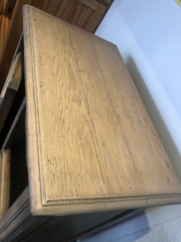 Petit meuble d’appoint bois blanchi – Image 3