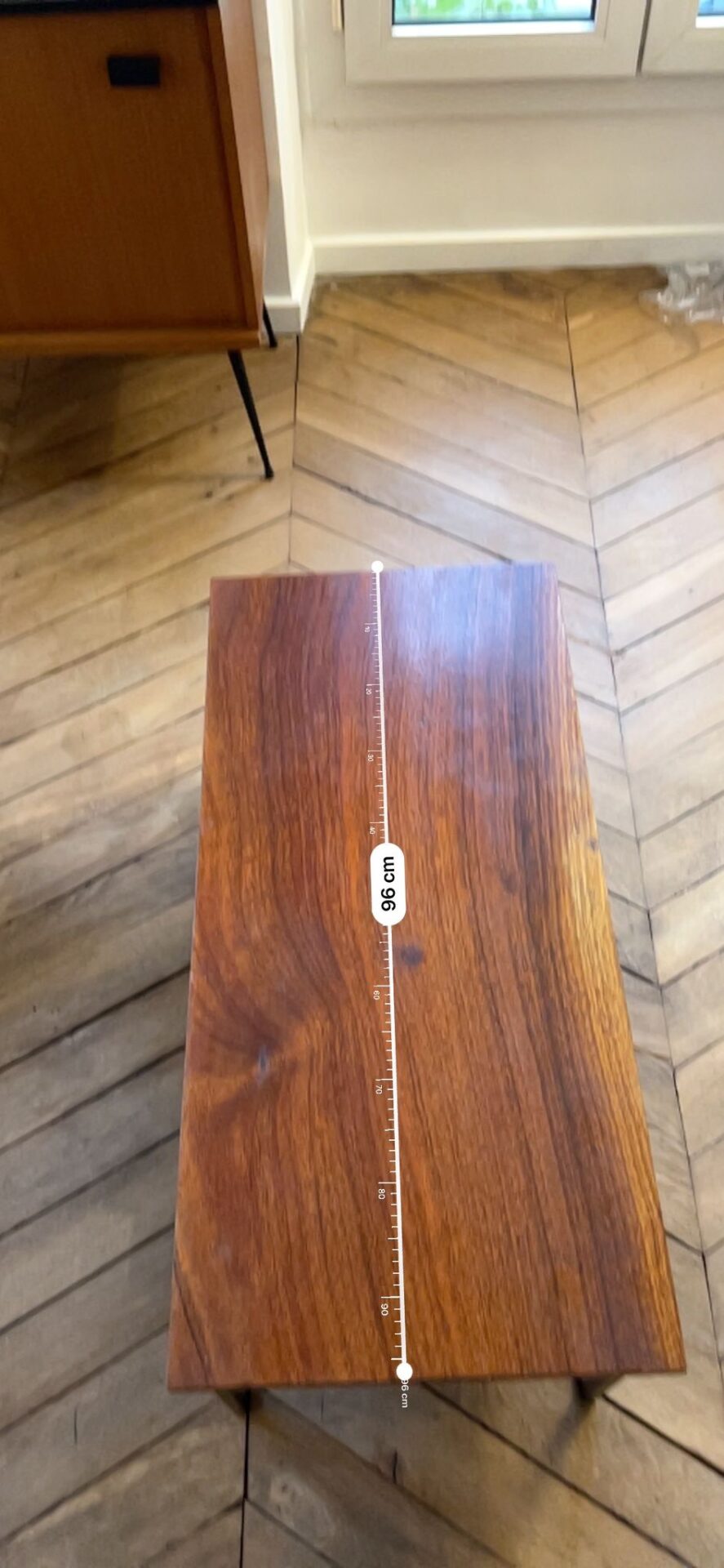 Table basse style industriel (métal et bois) – Image 4