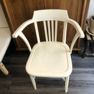 Fauteuil blanc style américain