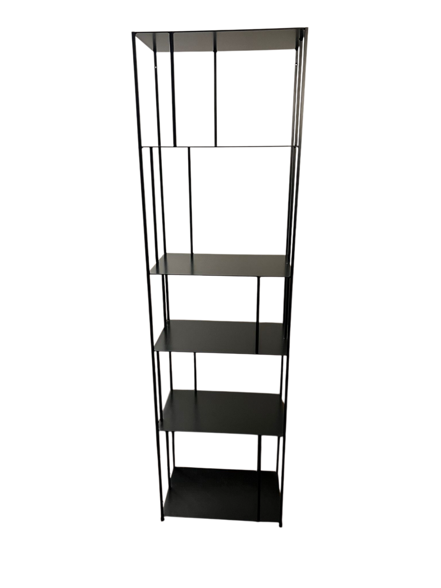 Étagère Bibliothèque en metal noir AMPM
