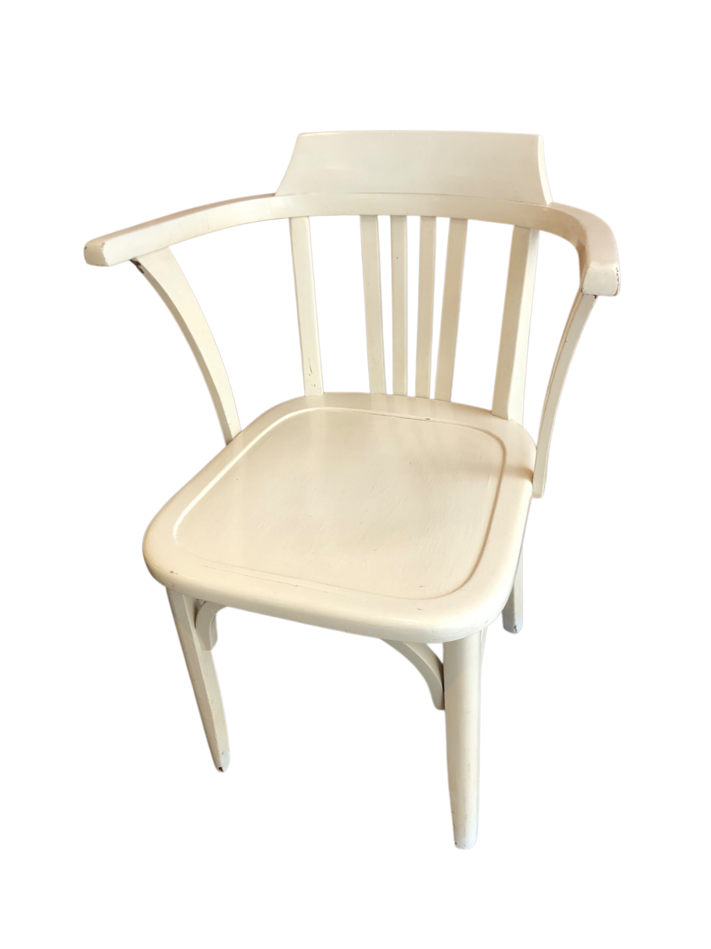 Fauteuil blanc style américain