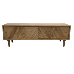 Meuble TV en mindi massif 135 cm