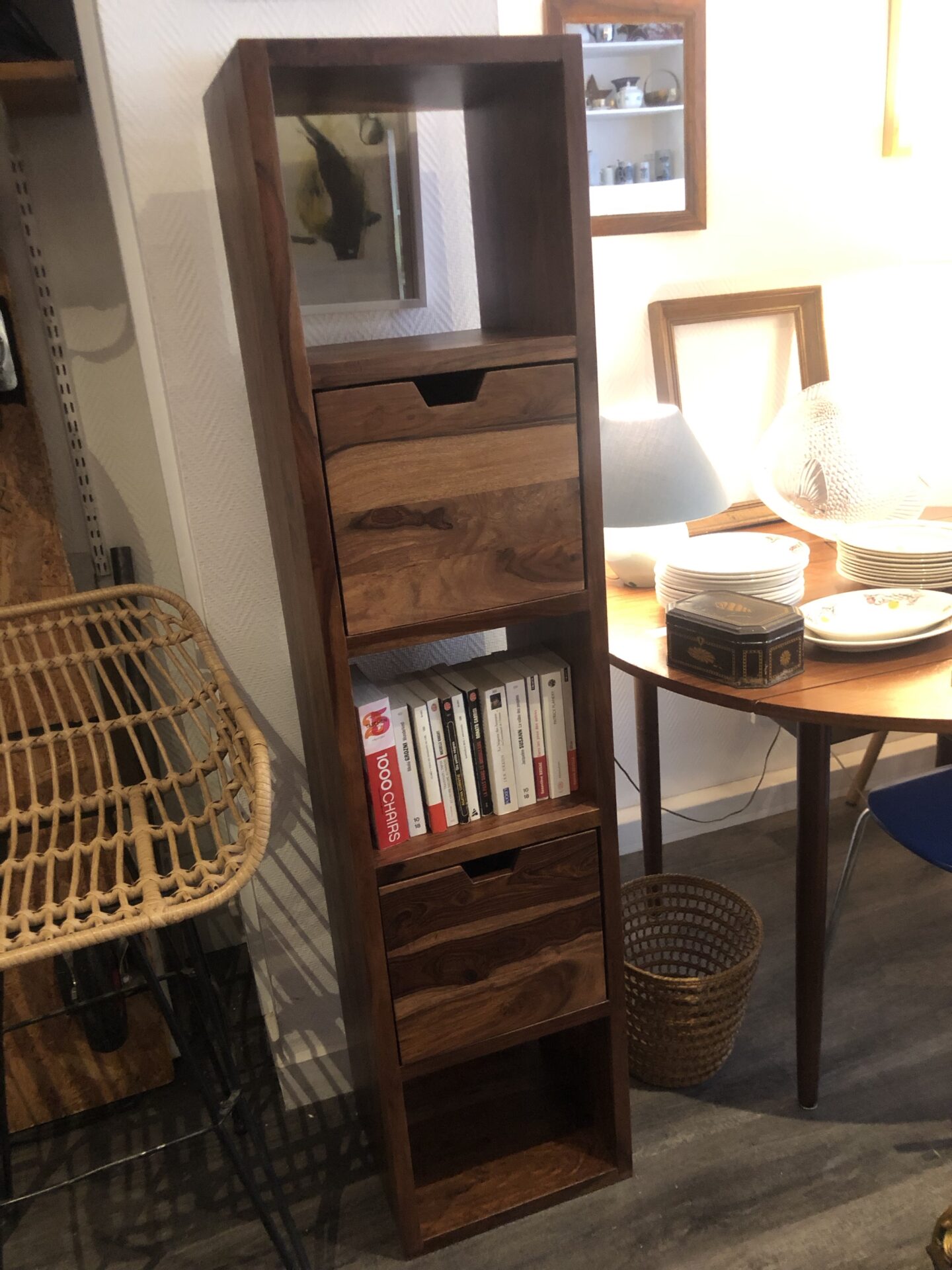 Étagère colonne en palissandre - KWARTO – Image 2