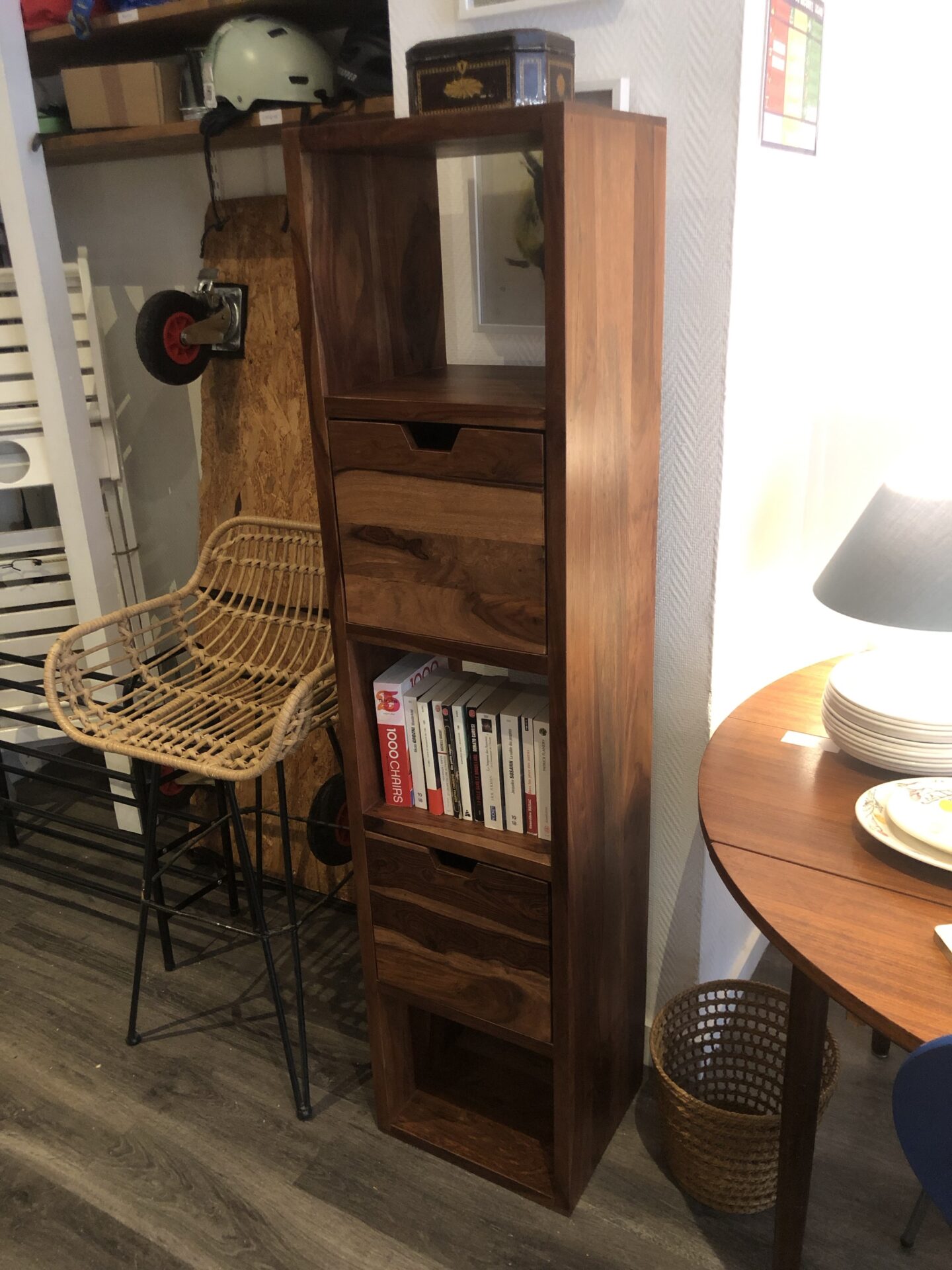 Étagère colonne en palissandre - KWARTO – Image 3