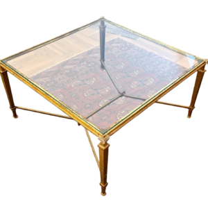 Table basse en verre