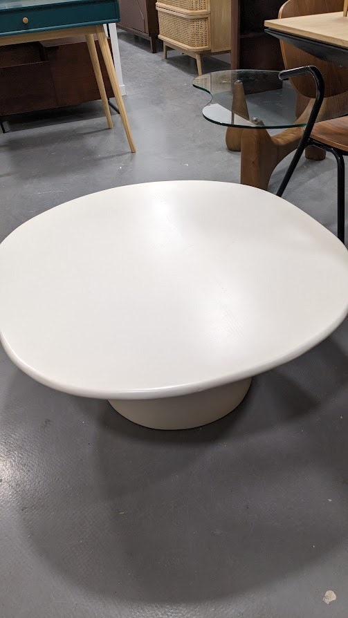 Table basse en acacia massif, hauteur 38,5 cm, Oreus – Image 3