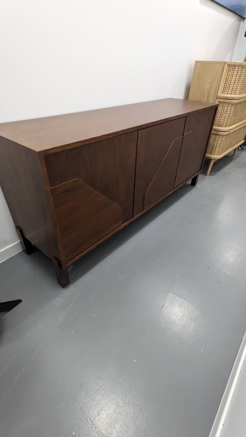 Buffet 3 portes, Meol - Coloris Noyer – Image 3