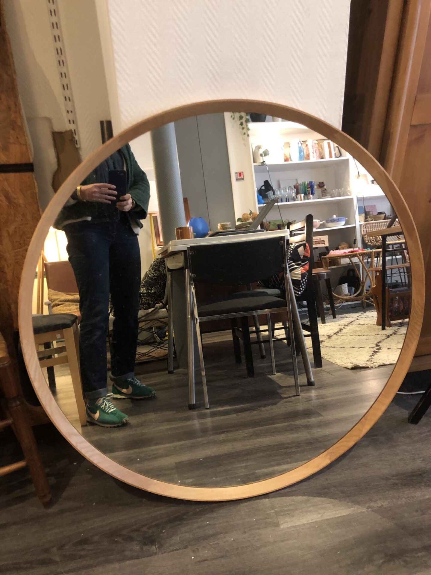 Grand miroir rond – Image 3