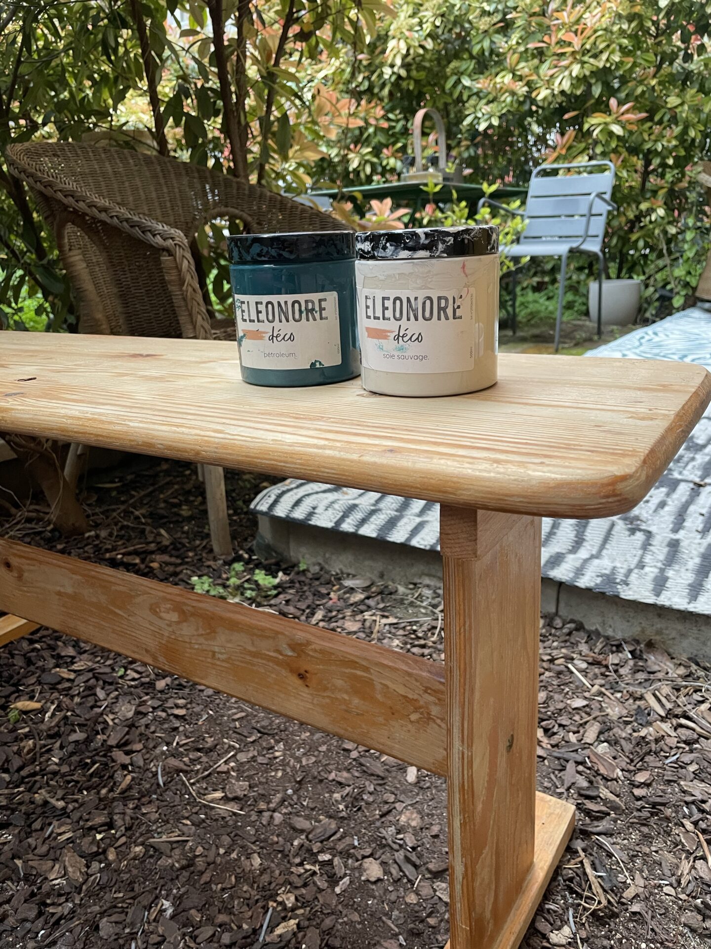 Banc en bois à peindre (je m’en occupe !) – Image 4