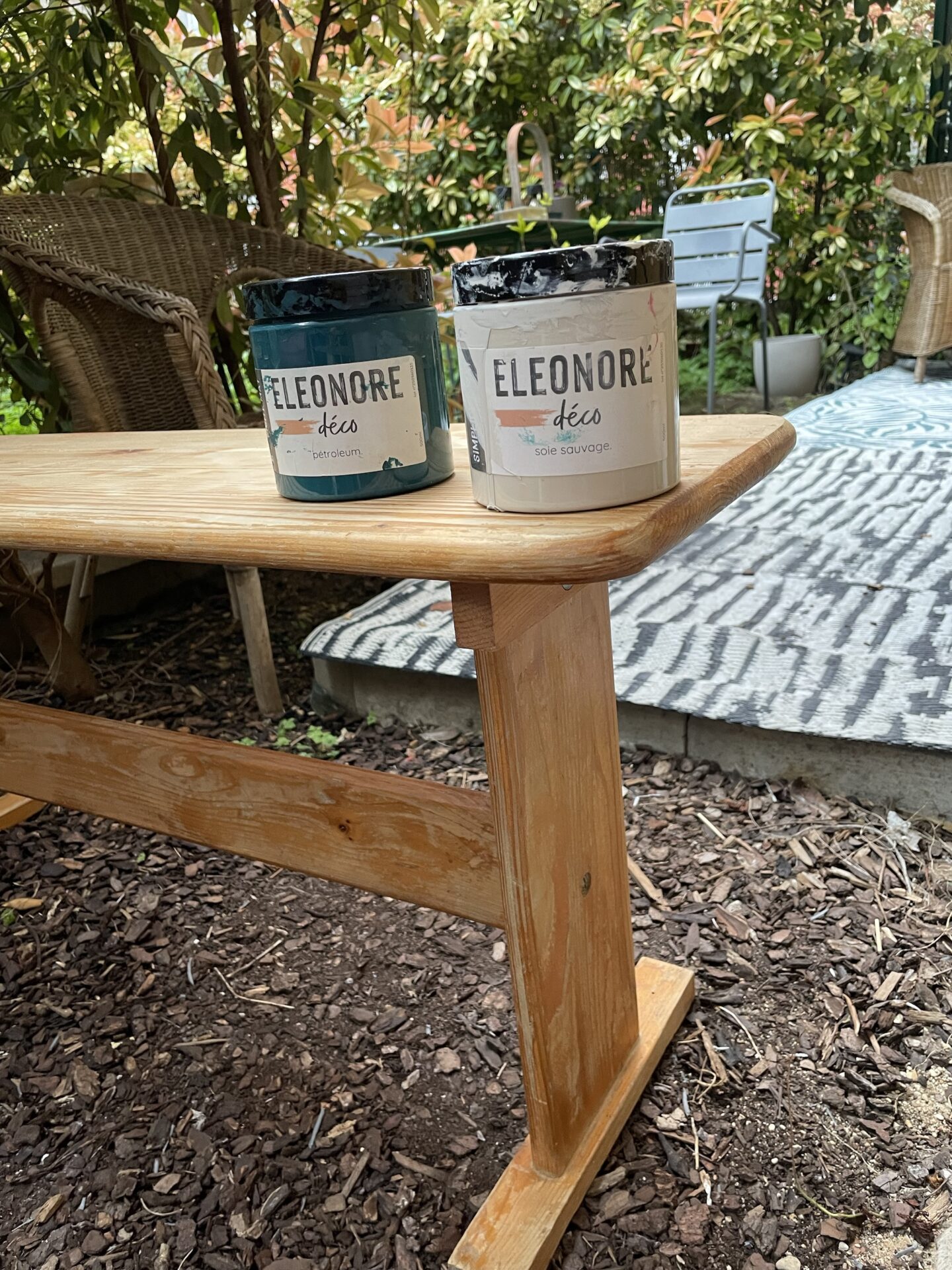 Banc en bois à peindre (je m’en occupe !) – Image 3