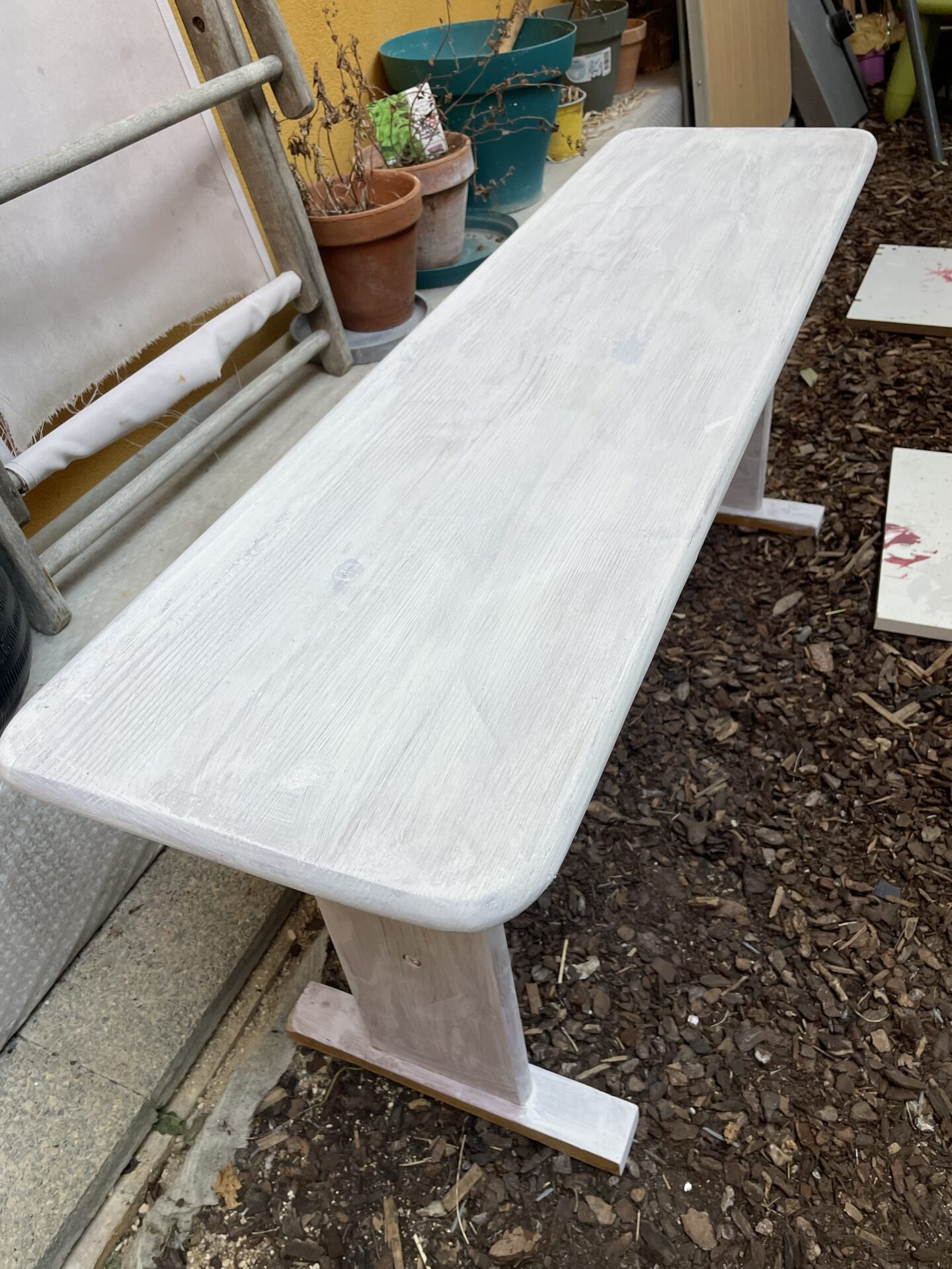 Banc en bois à peindre (je m’en occupe !) – Image 7