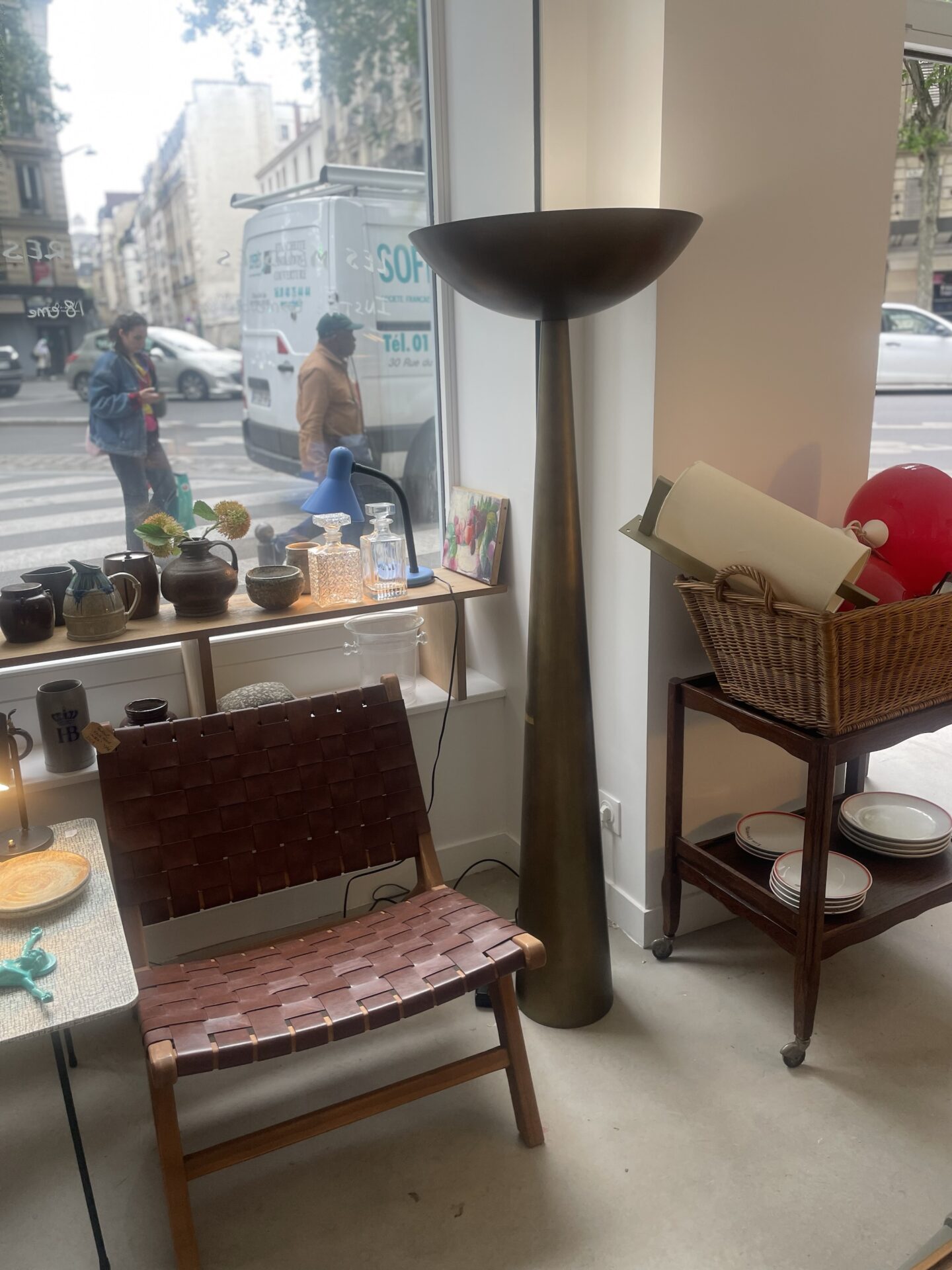 Lampadaire OLYMPE bronze – Image 7