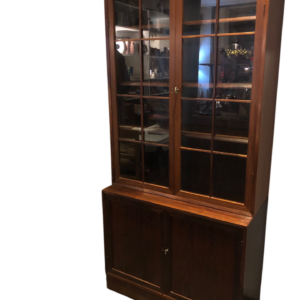 Bibliothèque vitrine – 2 parties