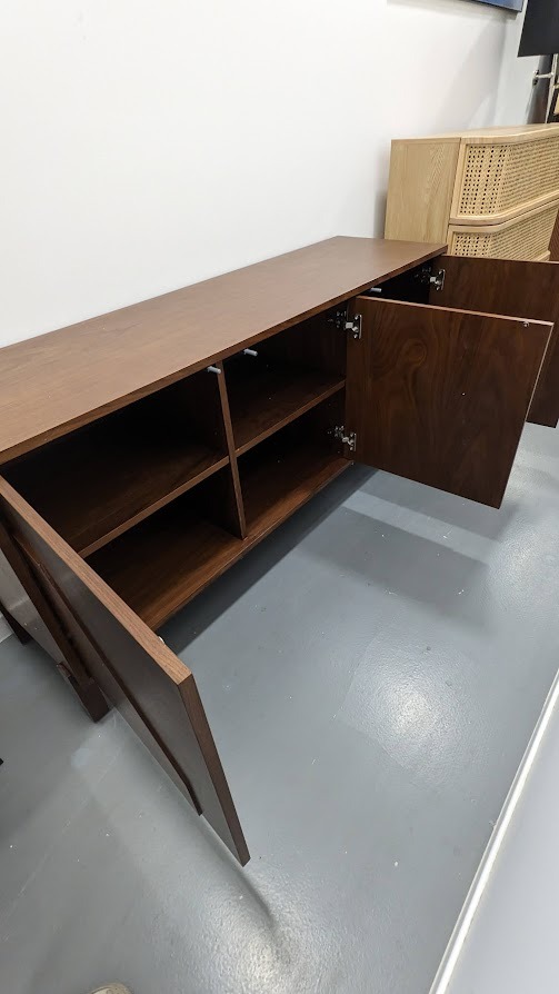 Buffet 3 portes, Meol - Coloris Noyer – Image 4