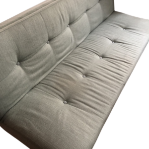 Canapé convertible vert lagon - Miliboo