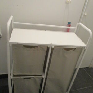 Grand panier à Linge à 3 Compartiments