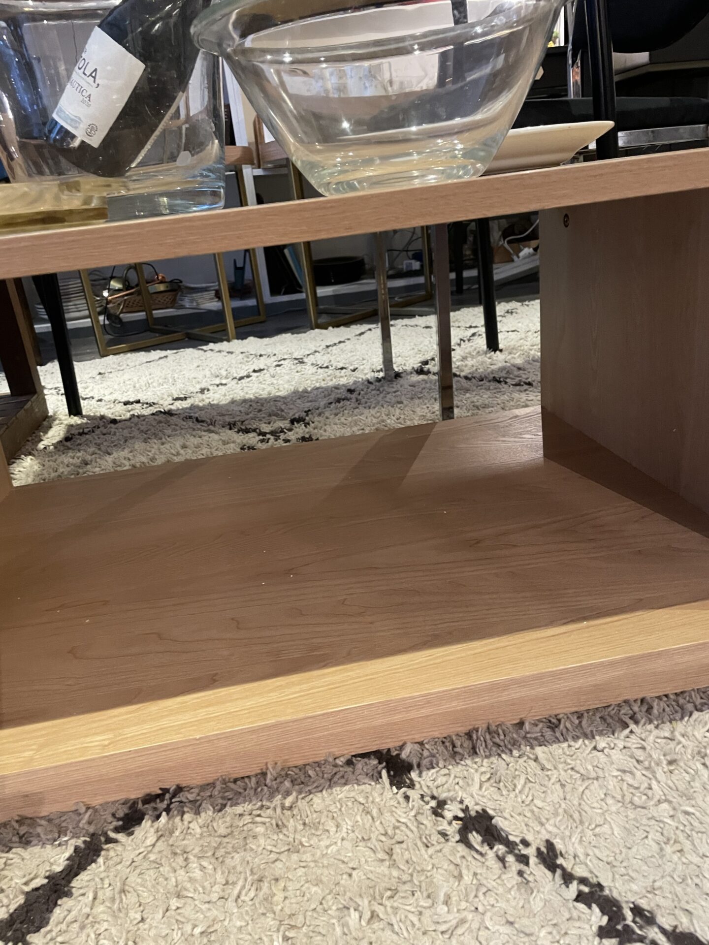 Table basse plaqué chêne LA REDOUTE – Image 4