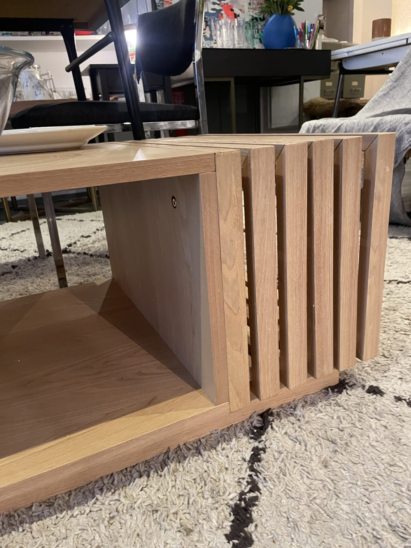 Table basse plaqué chêne LA REDOUTE – Image 3