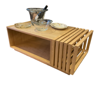 Table basse plaqué chêne LA REDOUTE