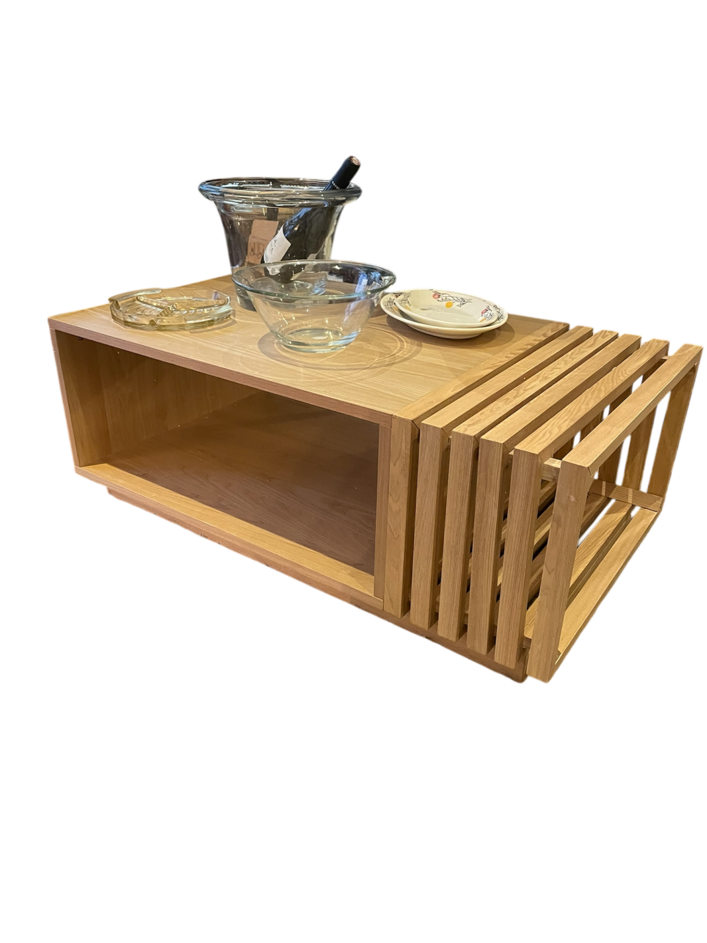 Table basse plaqué chêne LA REDOUTE