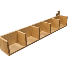 Étagère murale en bois