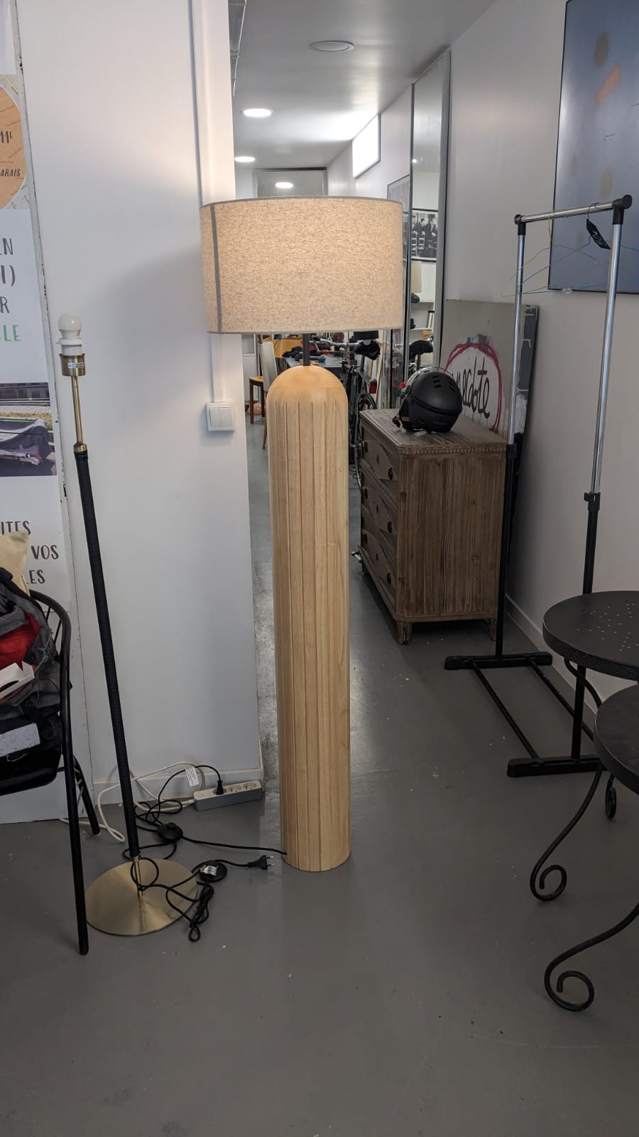 X-KLIMA LAMPADAIRE HEVEA NATUREL – Image 2