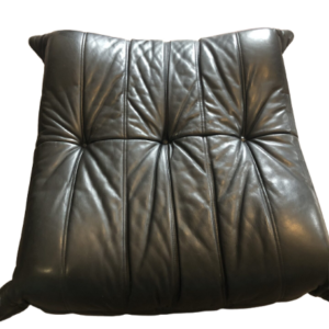 Pouf cuir Togo authentique