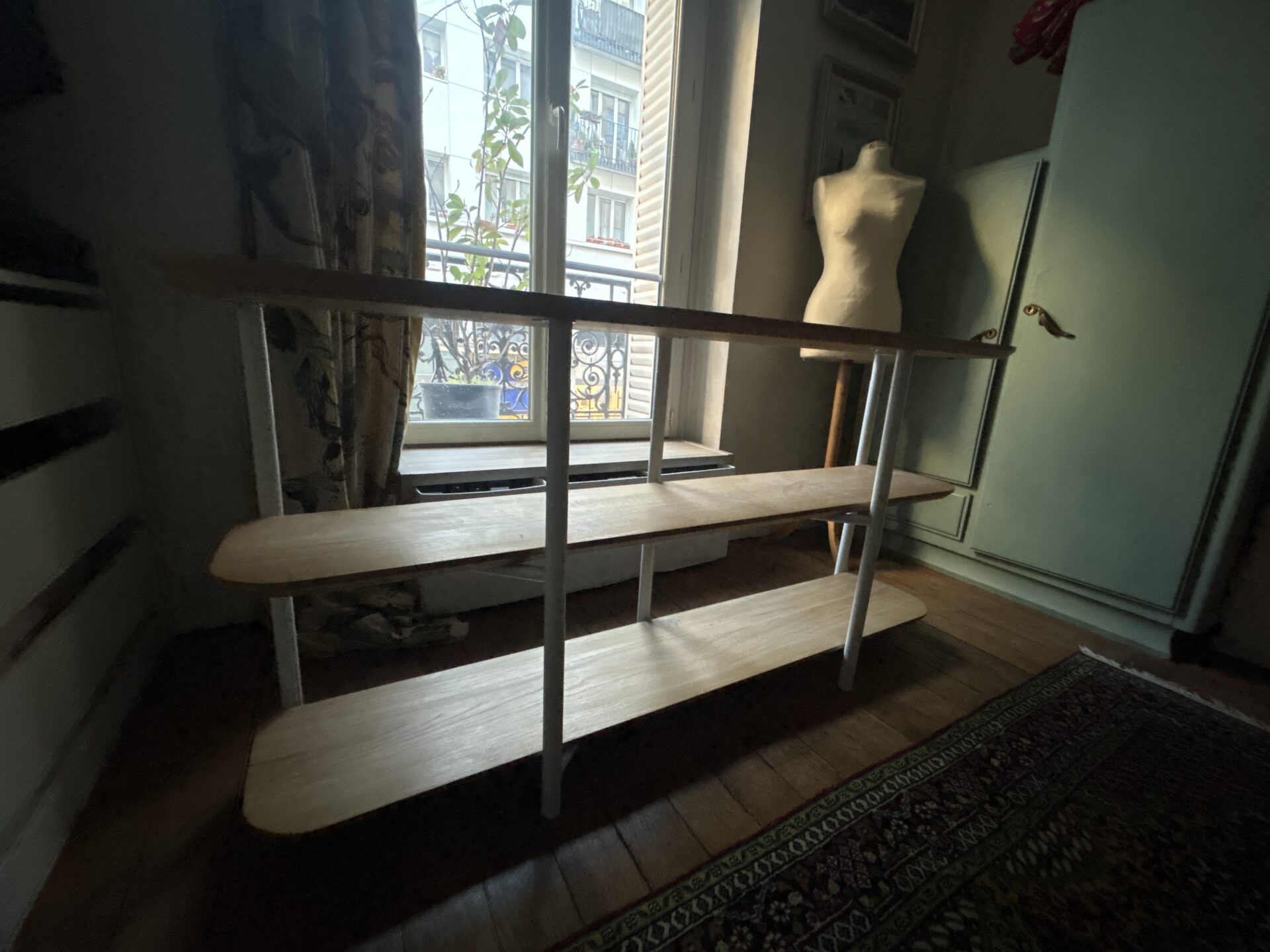 Étagère en bois-3 niveaux – Image 2