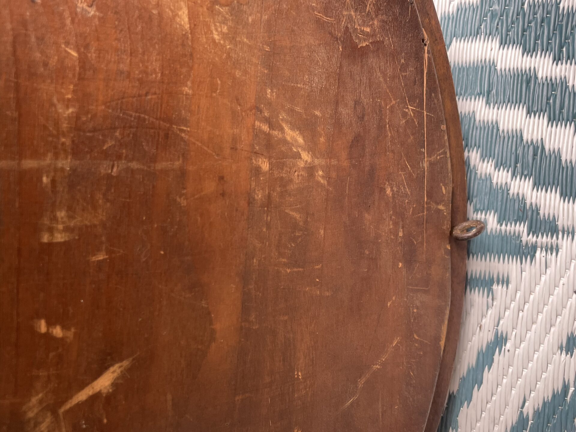 miroir oval vintage – Image 7