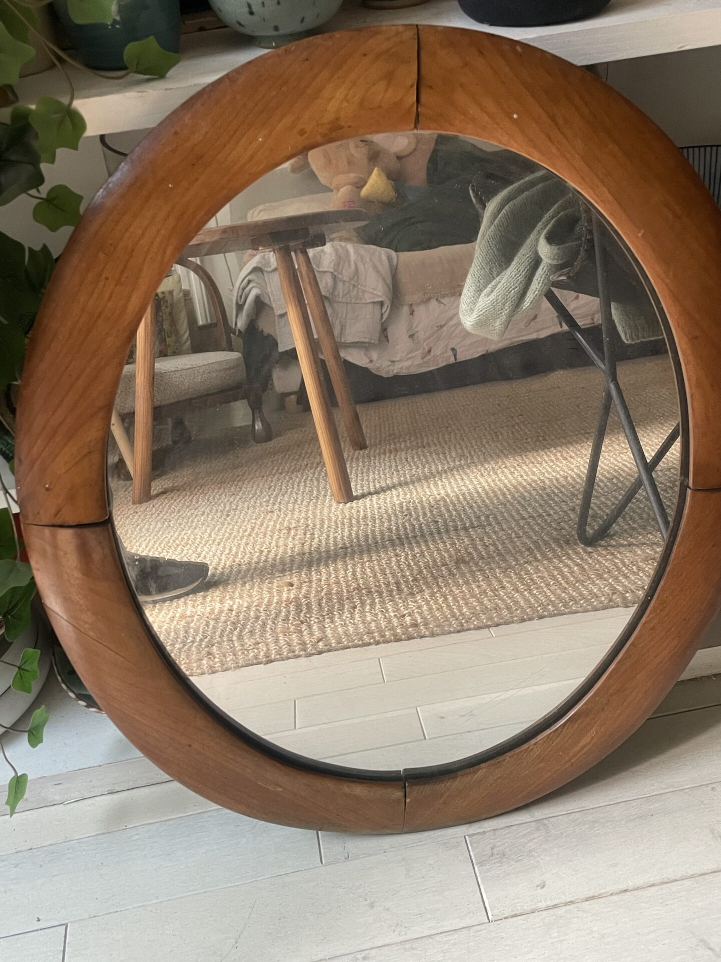 miroir oval vintage – Image 8