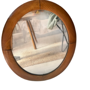 miroir oval vintage